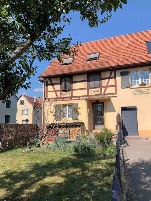 Gite Cosy Pour 2 A 4 Personnes, Village Proche Mulhouse Burnhaupt-le-Bas Exterior foto
